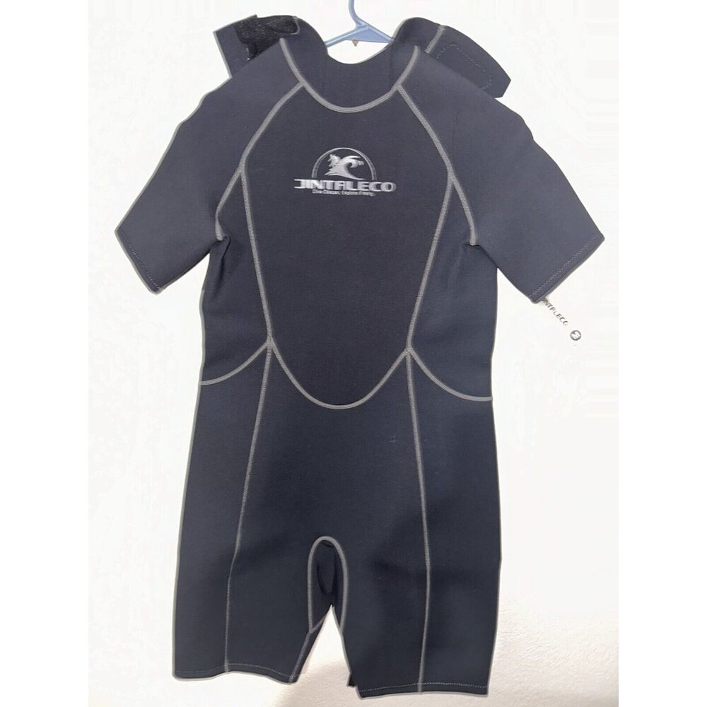Black Wetsuit - Adult Medium Short Length, Full Back Zip, Unisex (NWOT)
